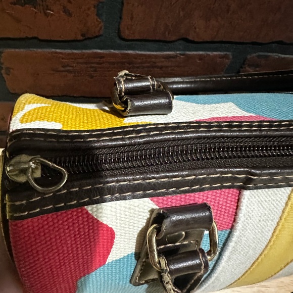 Victoria's Secret Y2K Colorful Floral Satchel - Picture 7 of 10